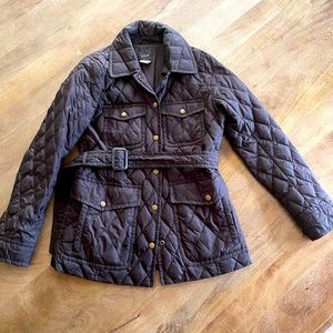 J Crew Women’s black belted jacket